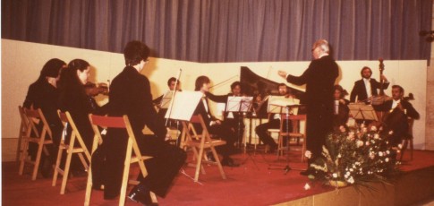 concert à Murcia, 1985